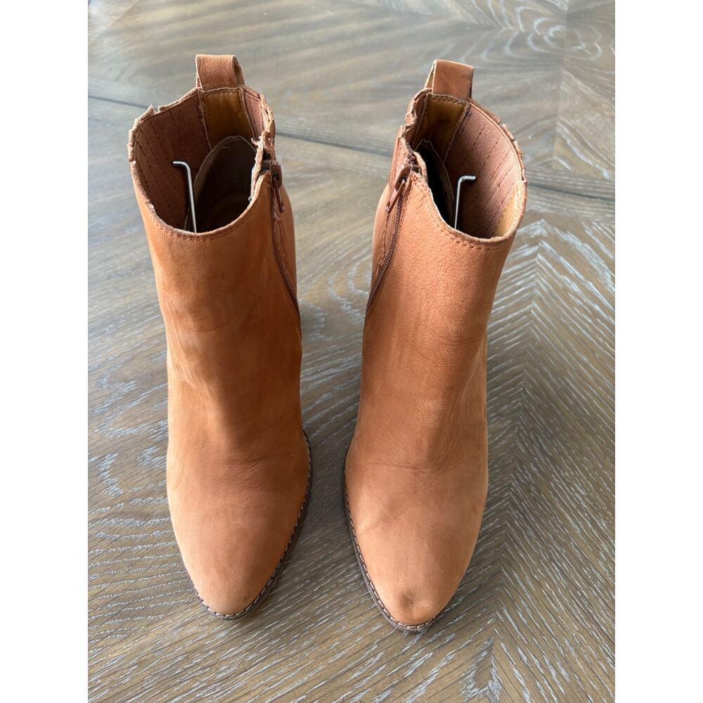 lucky brand Women's leather ankle boots size 8.5 - Picture 1 of 8